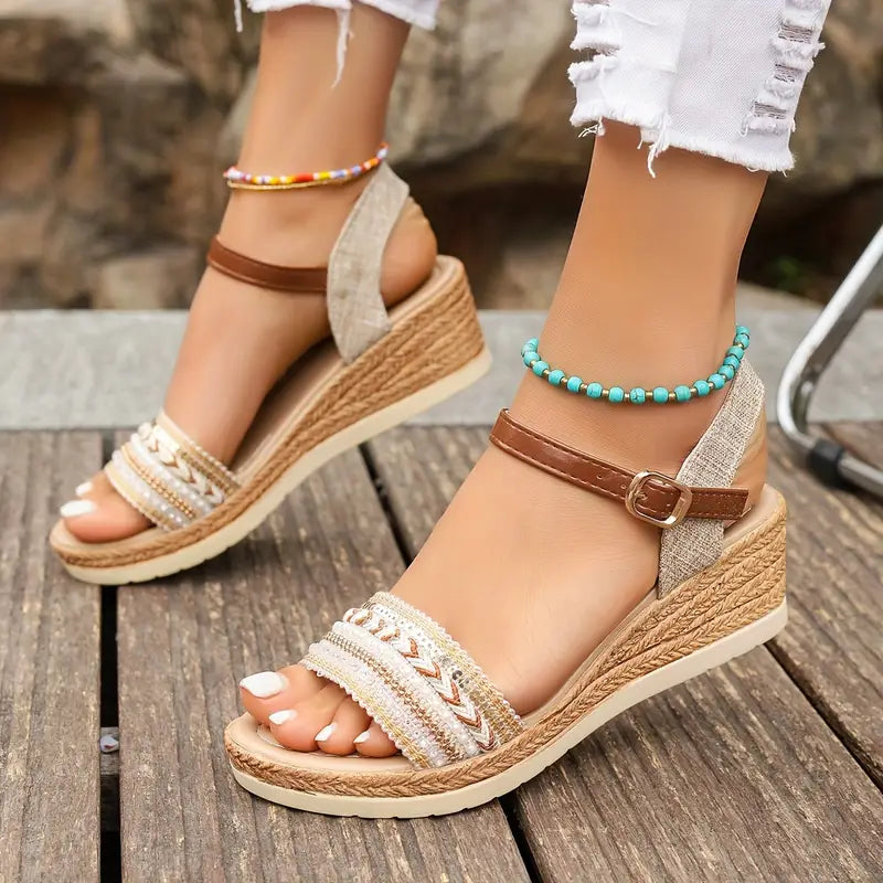 BULLI™ WOMEN'S WOVEN STYLISH SANDALS