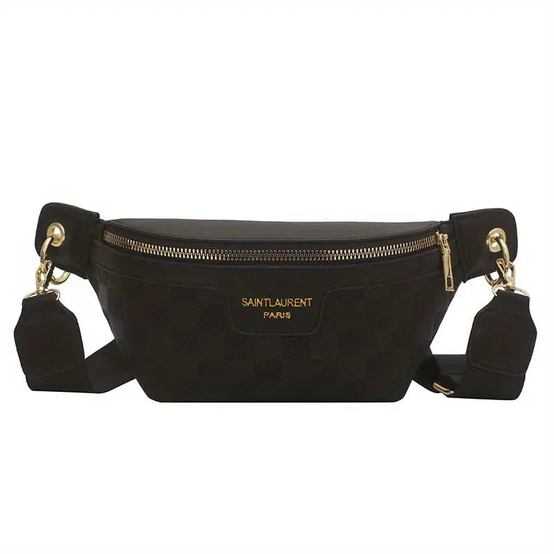 ALEXANDRA™ CHECKERED EMBOSSED WAIST BAG