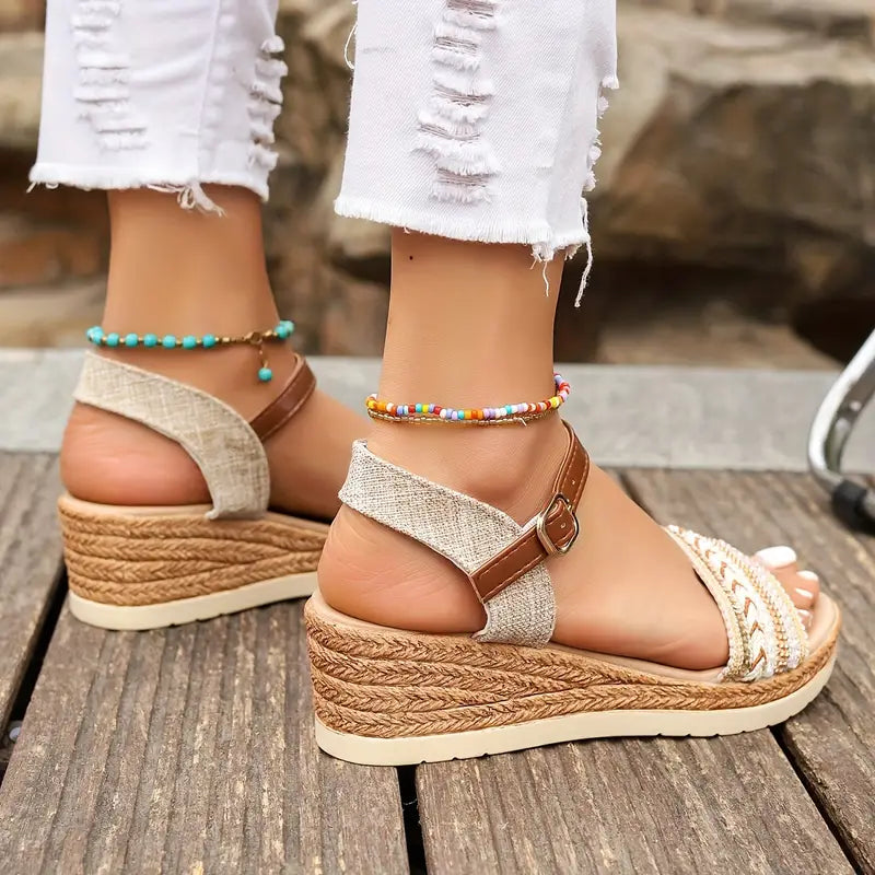 BULLI™ WOMEN'S WOVEN STYLISH SANDALS